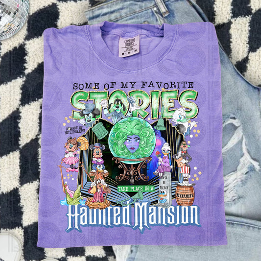 Favorite Stories Haunted Mansion DTF Prints