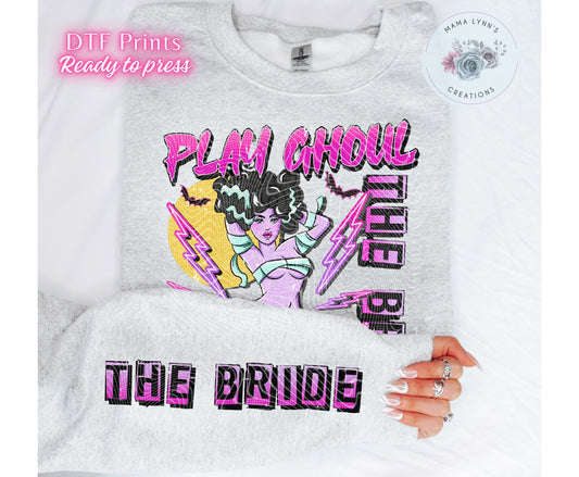 Play Ghoul Bride DTF Print