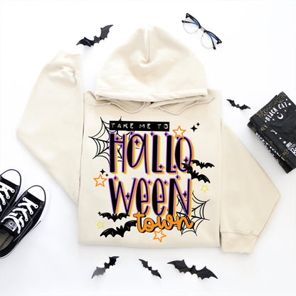 Take Me To Halloween Town DTF Print