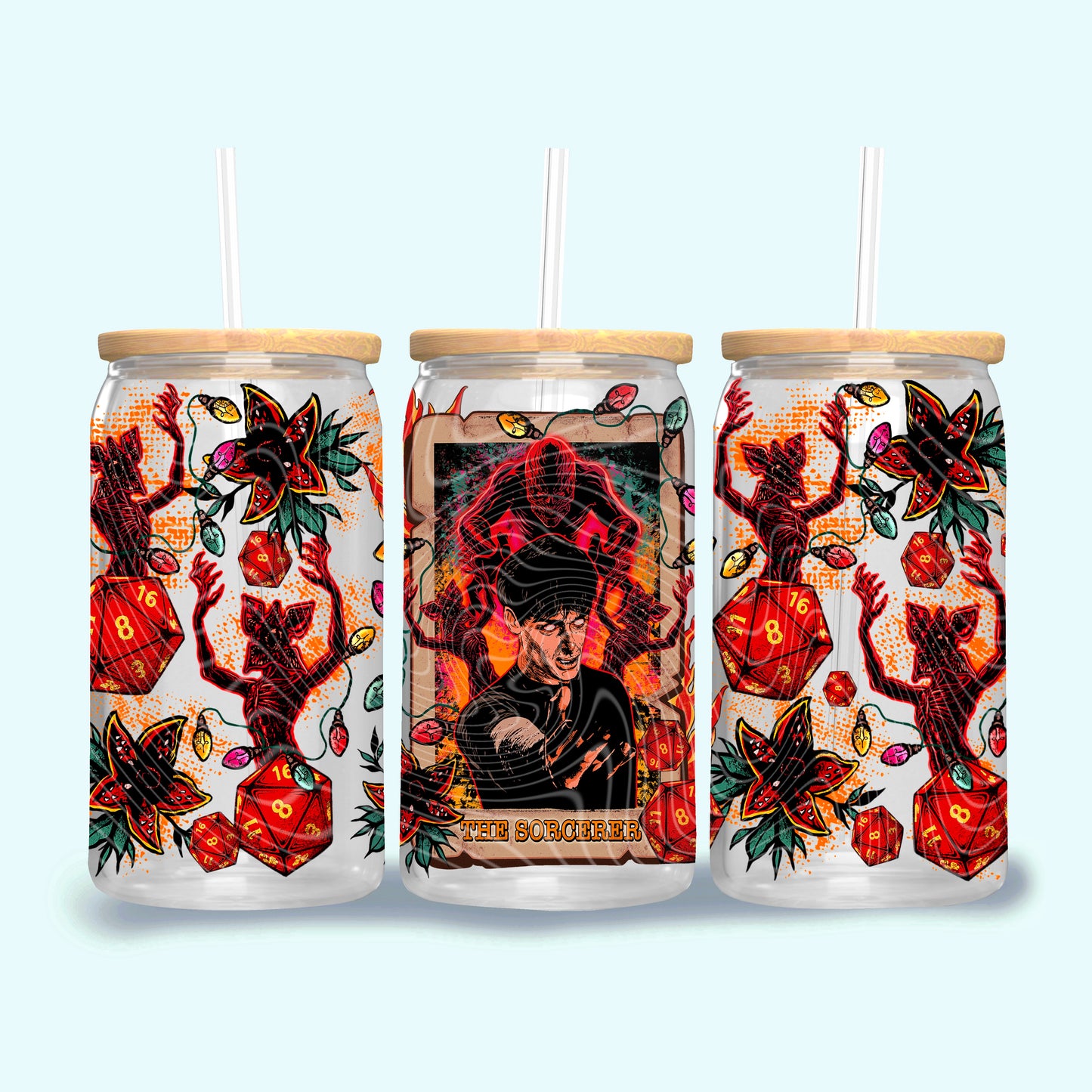 The Sorcerer 16 oz Glass Wraps