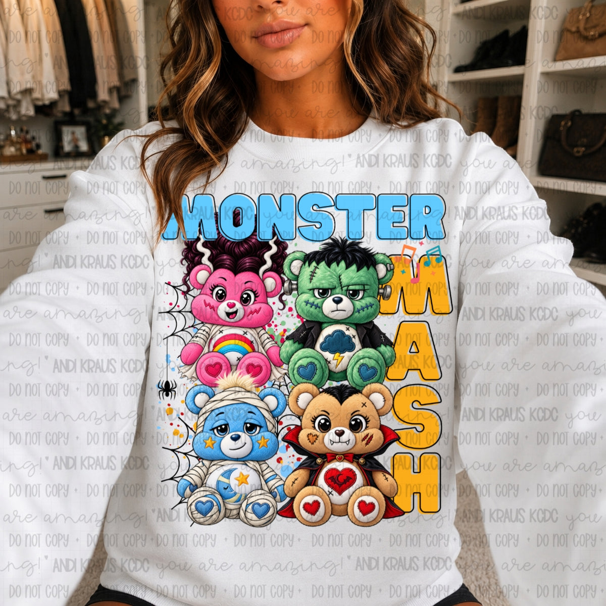 Monster Mash DTF Print