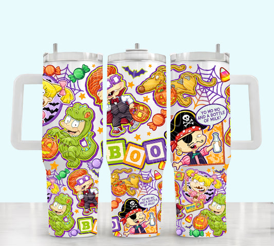Rugrat’s Halloween 40 oz Tumbler Prints