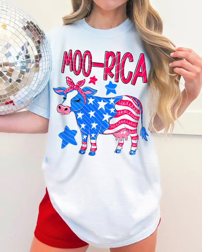 Moo-Rica DTF Print