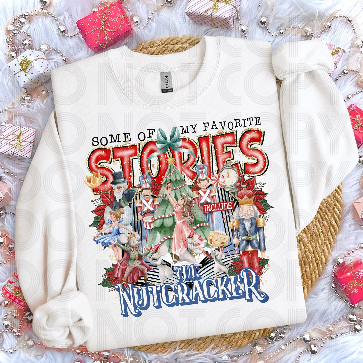 Favorite Stories Include The Nutcracker DTF Prints