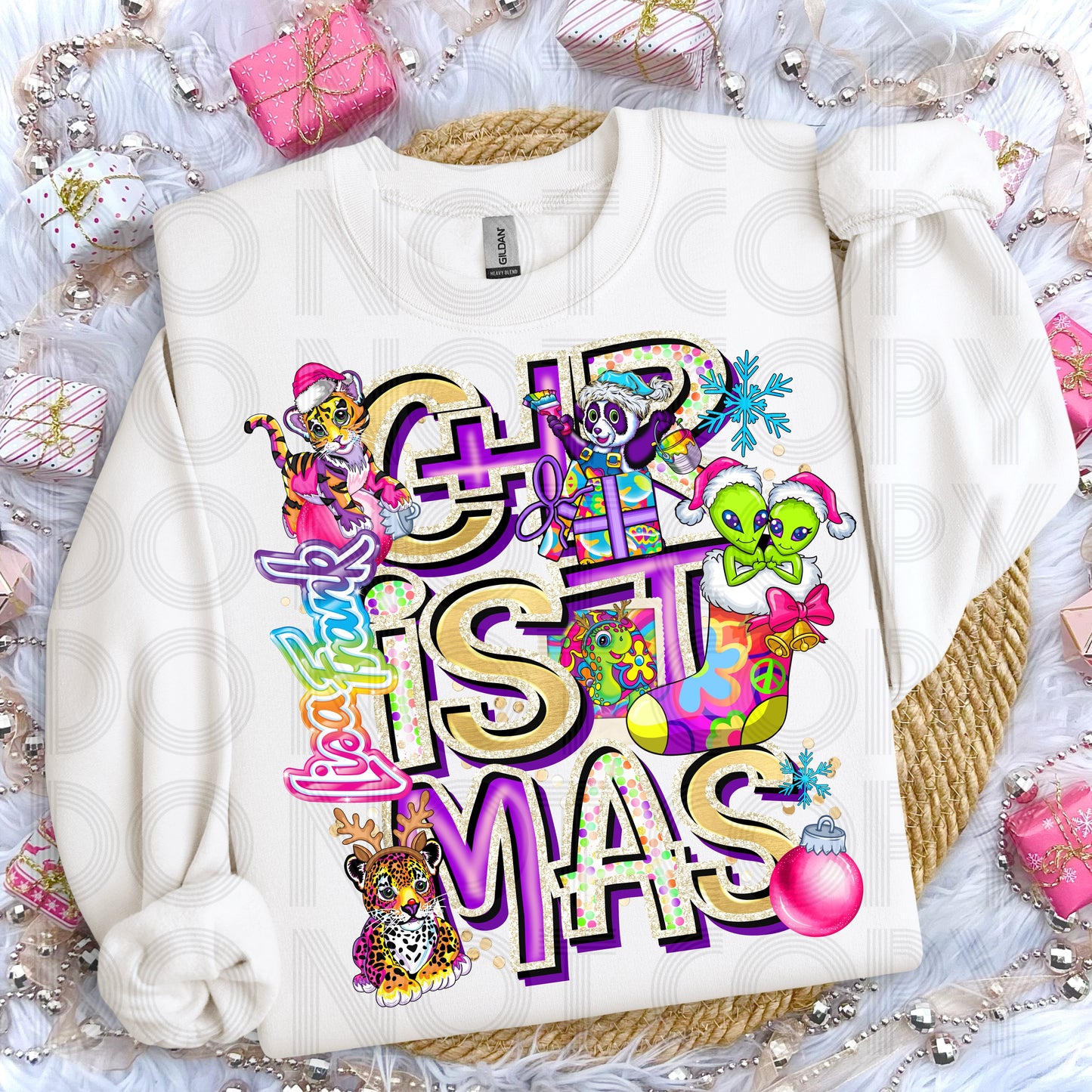 LFrank Christmas DTF Prints