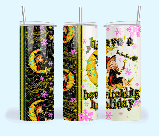 Have A Bewitching Holiday Tumbler Wrap