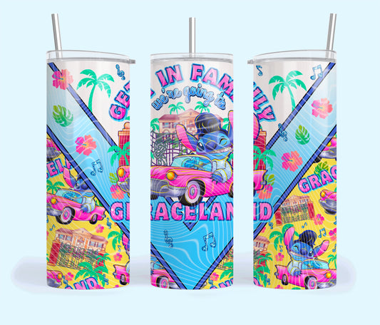 Graceland Stitch Tumbler Wrap