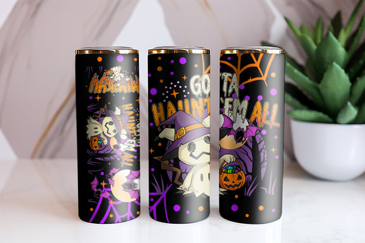 Gotta Haunt Them All Tumbler Wrap