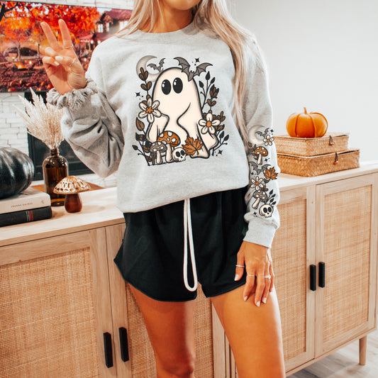 Cottagecore Fall Ghost DTF Prints