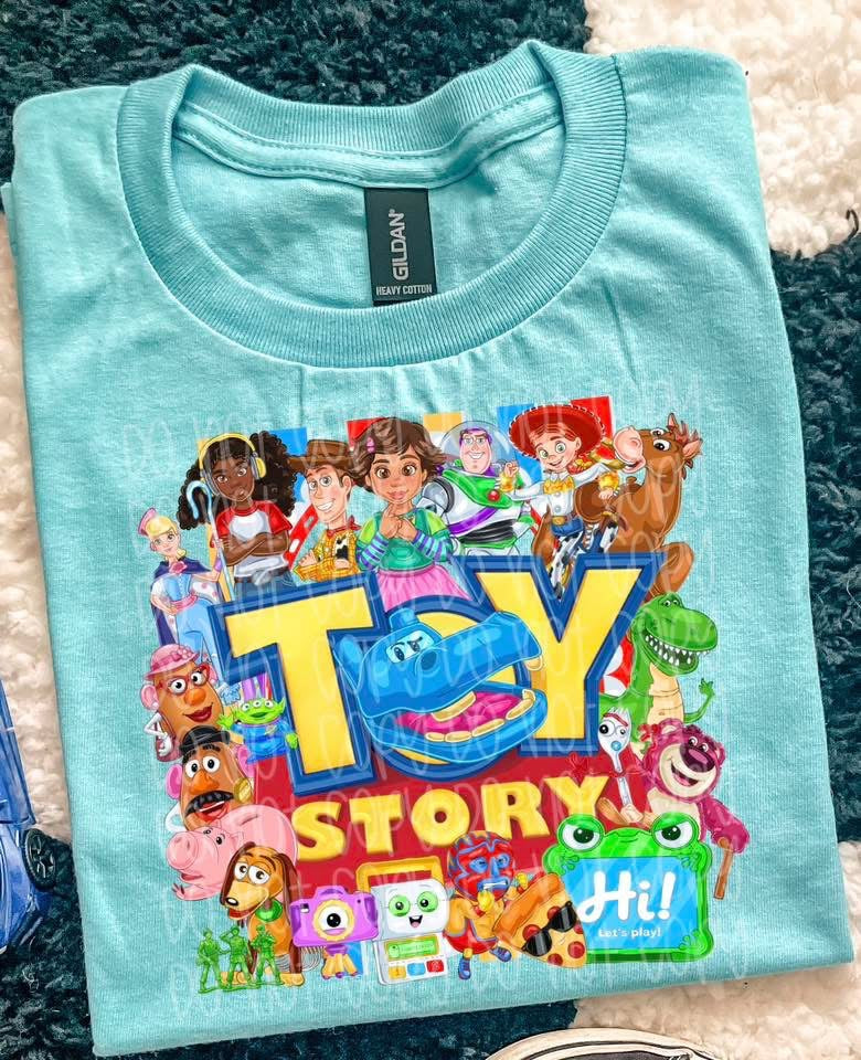 Group Toy Story DTF Print
