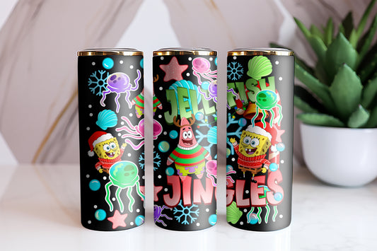 Jellyfish Jingles Tumbler Wrap