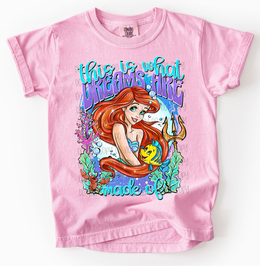 What Dreams Are Made Of (Ariel) DTF Print
