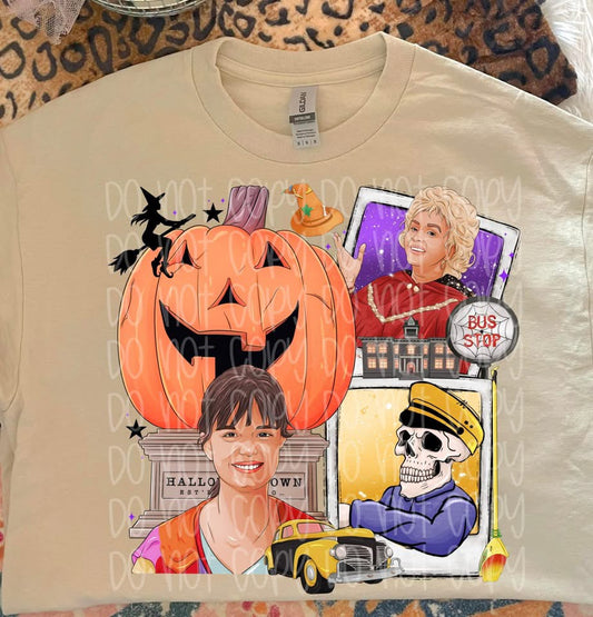 HalloweenTown Polaroid DTF Prints