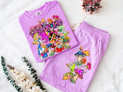 Wonderland DTF Prints