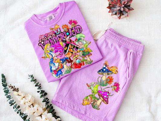 Wonderland DTF Prints