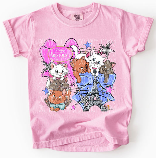 Aristocats Coquette DTF Prints