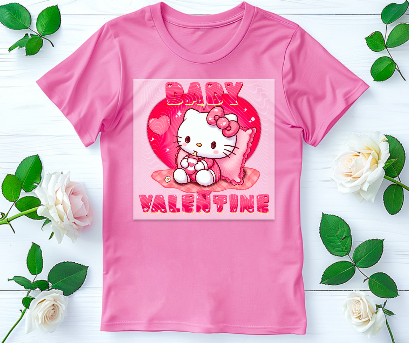 Baby HK Valentine DTF Print