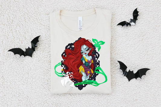 Sally With Frame & Vines (Style 2) DTF Print