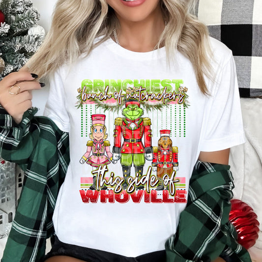 Grinchiest Bunch Of Nutcrackers DTF Print