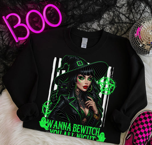 Wanna Bewitch You All Night DTF Prints