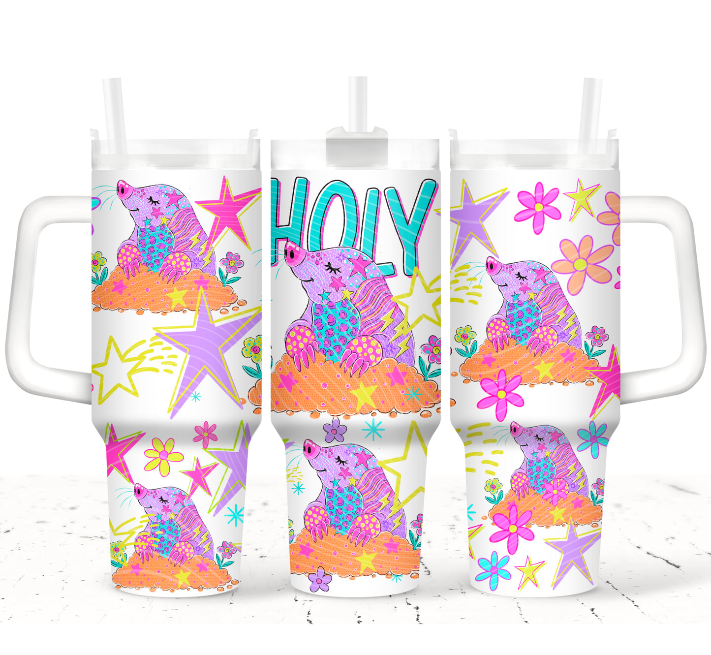 Holy Mole 40 oz Tumbler Prints