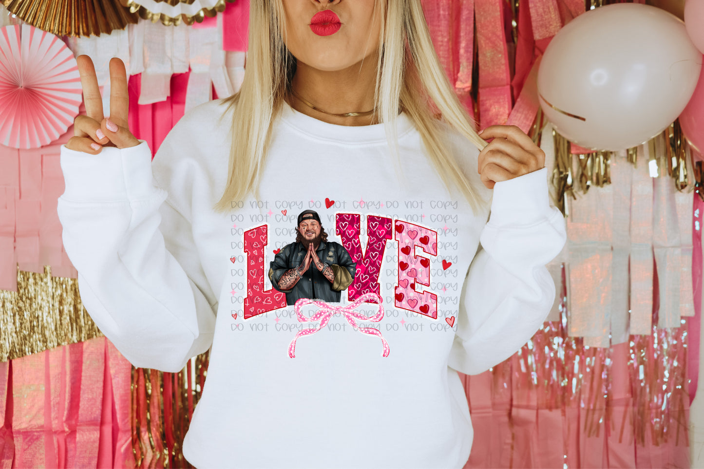 Love Jelly Valentine DTF Prints