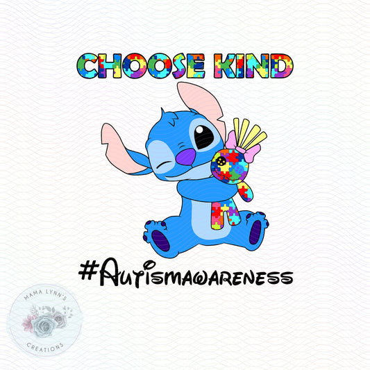 Autism Awareness Choose Kindess Htv Transfer