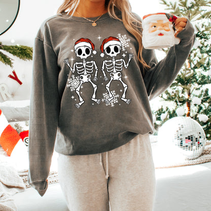 Santa Skellies DTF Prints