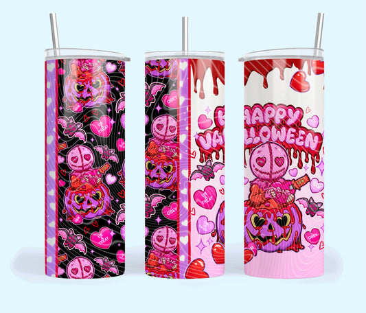 Happy Valloween Tumbler Wrap