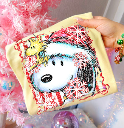Christmas Snoopy DTF Print