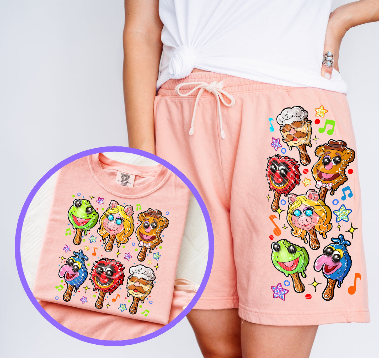 Muppet Babies Ice Cream DTF Print
