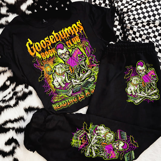 Goosebumps Book Club DTF Print