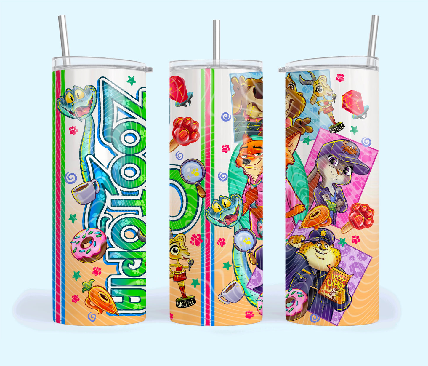 Zootopia (Style 2) Tumbler Wrap