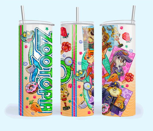 Zootopia (Style 2) Tumbler Wrap
