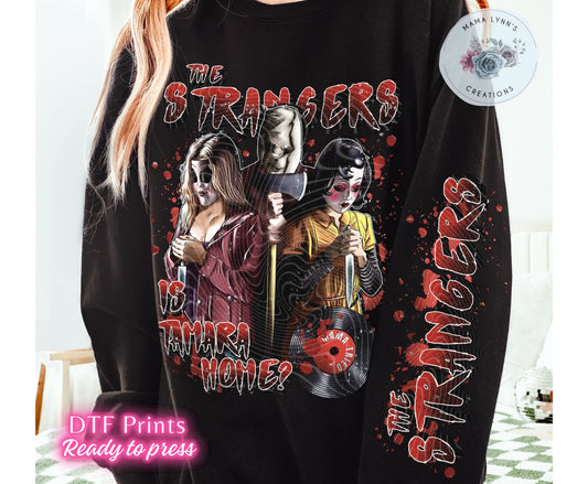 Horror Strangers DTF Print