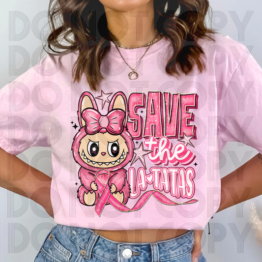 Save The La-Tatas DTF Prints