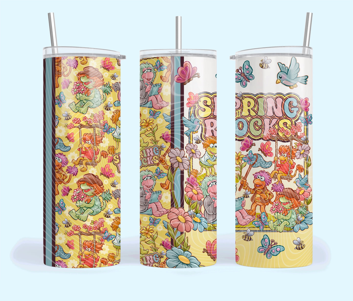 Spring Rocks Tumbler Wrap