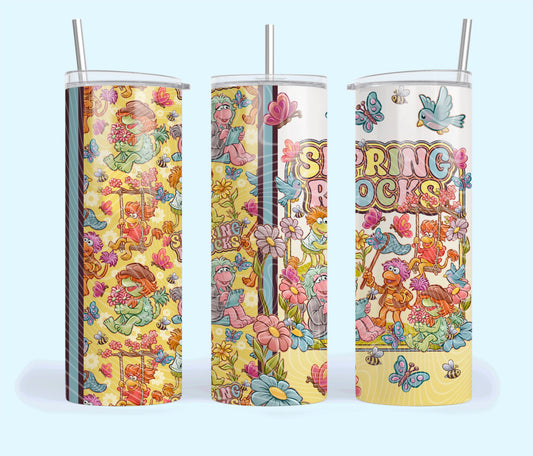 Spring Rocks Tumbler Wrap