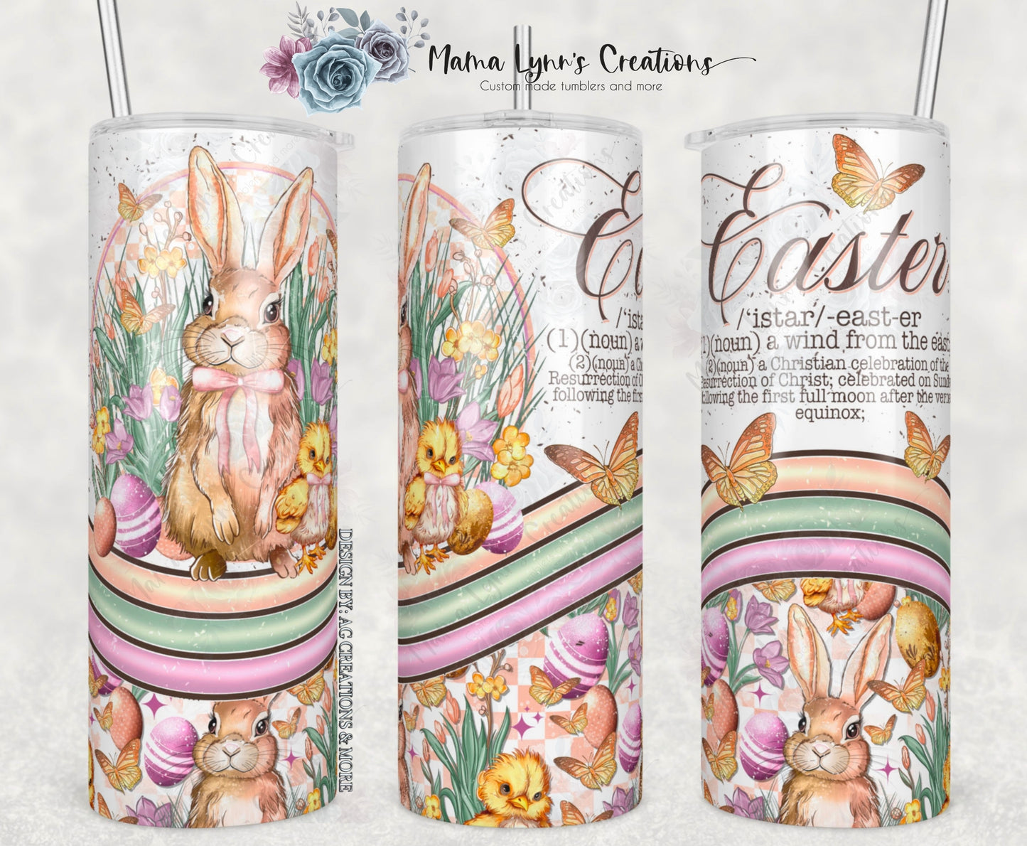 Easter Bunnies and Chicks Design