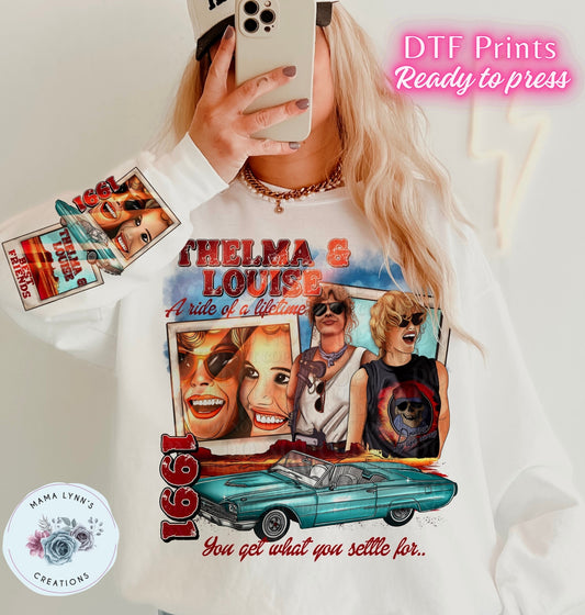 BFFs A Ride Of A Lifetime DTF Print