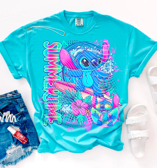 Summertime Stitch DTF Prints