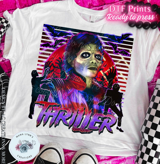 Thriller DTF Print