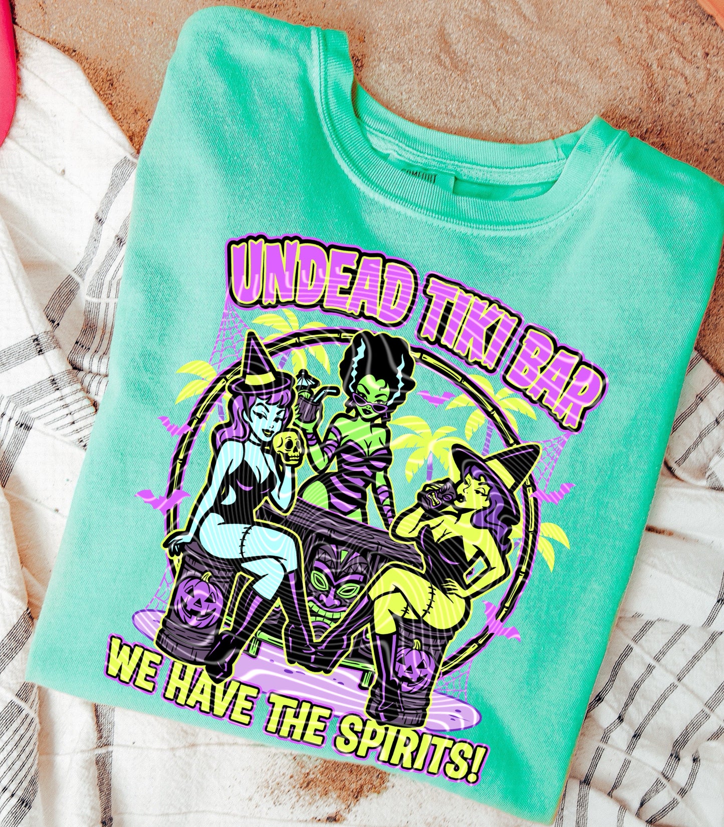 Undead Tiki Ghouls DTF Print