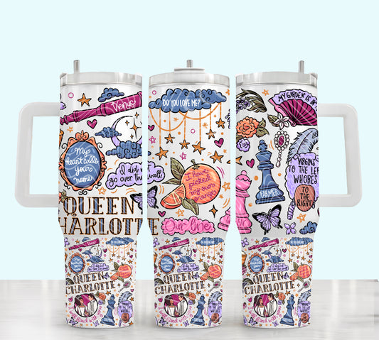 Queen Charlotte 40 oz Tumbler Print