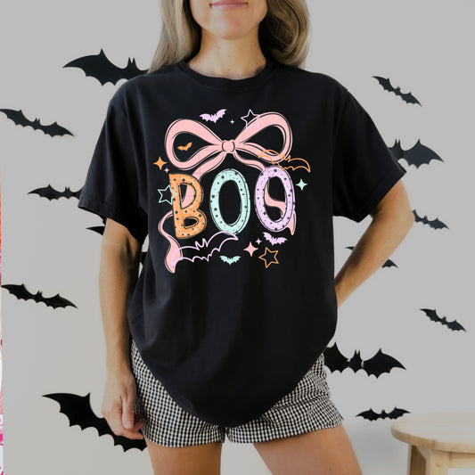 Coquette Pastel Boo DTF Print
