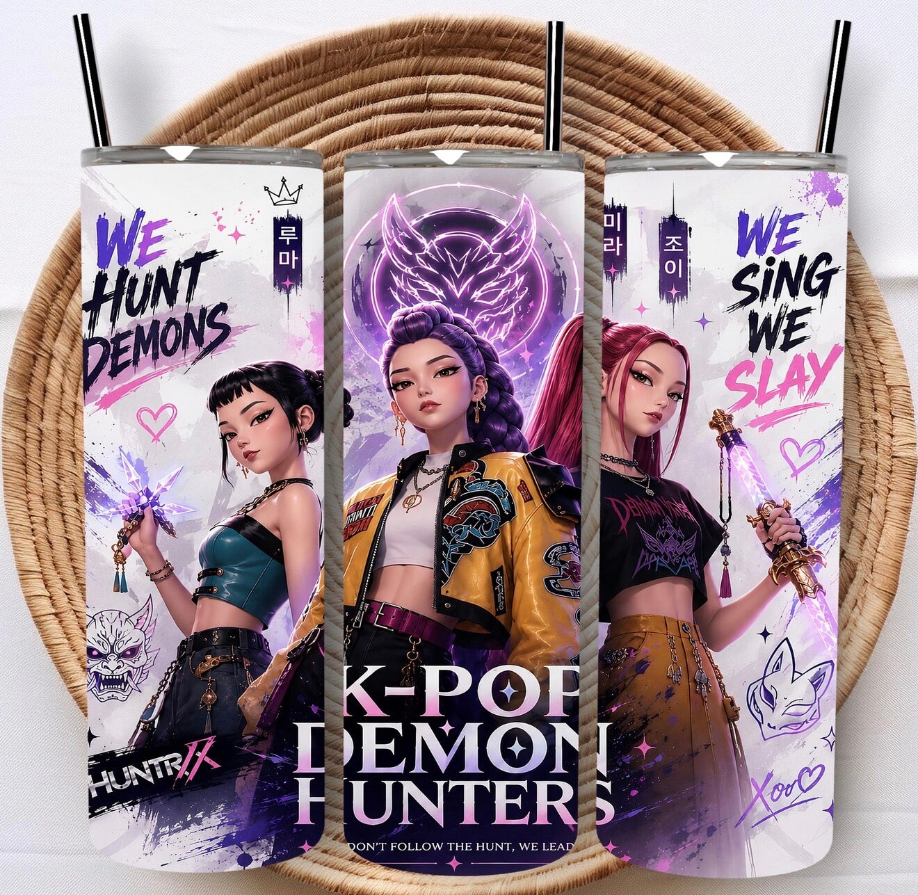 KPop Demon Hunters Tumbler Wrap