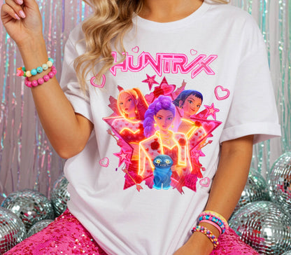 Huntrix Glowing Valentine DTF Prints