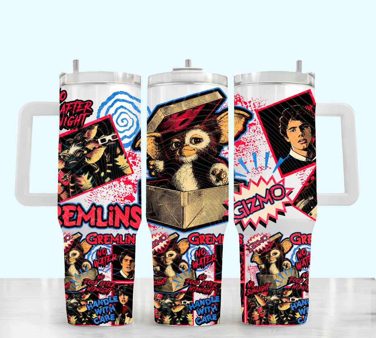 Gremlins 40 oz Tumbler Prints