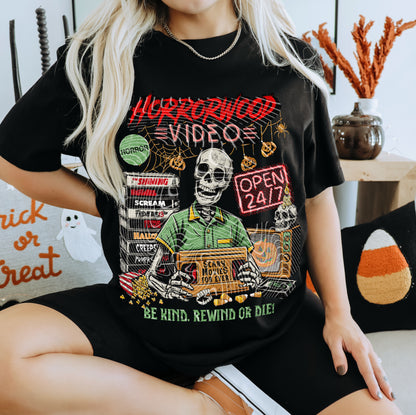 HorrorWood Video DTF Prints
