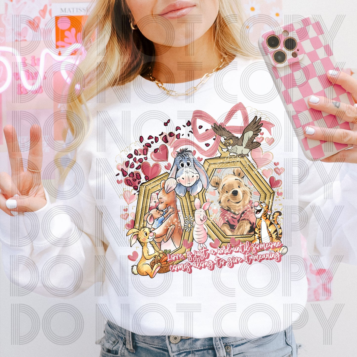 Giving Love Meaning DTF Print